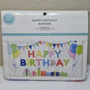 Happy Birthday Banner NEW